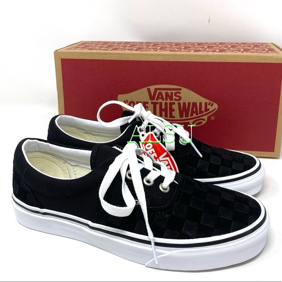 Vans Shoes - VANS Era Deboss Checker Black Women’s Sneakers
